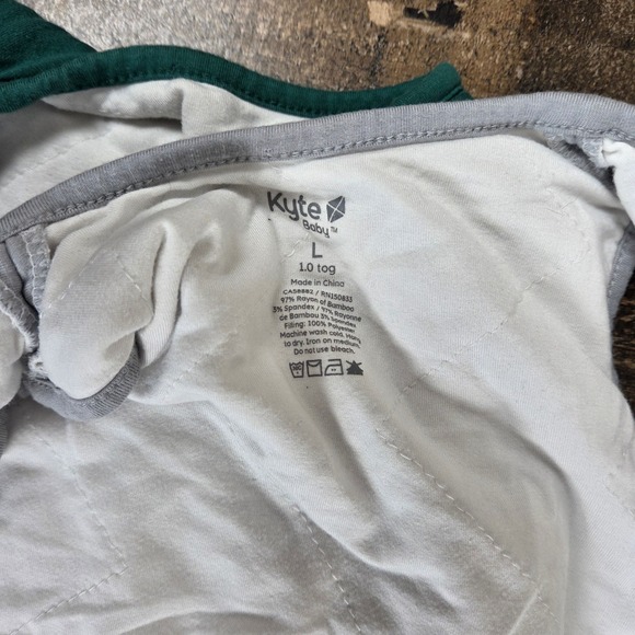 Kyte Heavy Baby Sleep Sack 1.0 Tog Bamboo Blend Toddler Size Large Lot of 2 - Picture 9 of 14